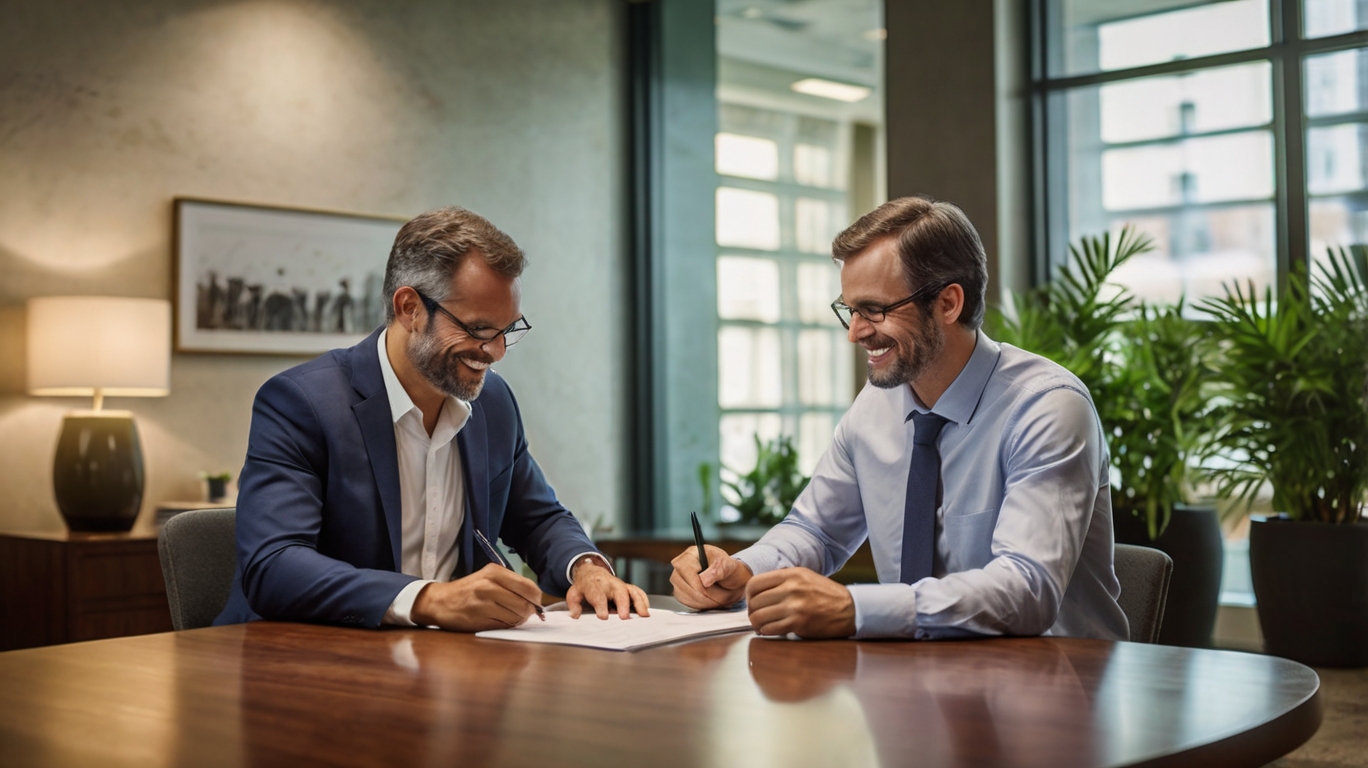 Equipo de auditores financieros profesionales